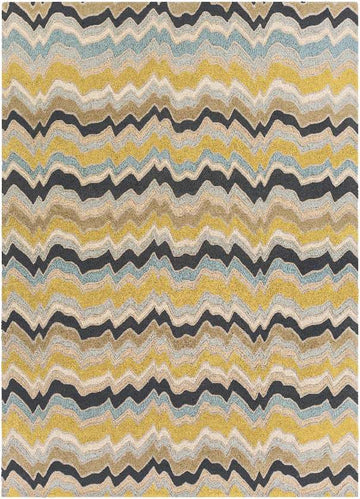 Beclyn Modern Khaki Area Rug